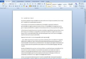 Eu vou digitar, traduzir textos em inglês/espanhol