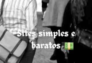 Eu vou Fazer um site para vc Um site simples