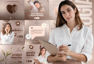 Eu vou criar a arte do post para a sua rede social