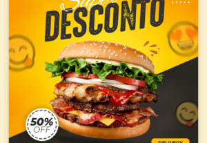 Eu vou criar uma arte para divulgação de produto ou serviço.