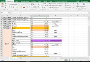 Eu vou fazer planilhas de nível intermediário no excel.
