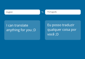 Eu vou traduzir textos de inglês