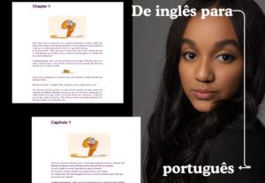 Eu vou traduzir de inglês para português seu ebook