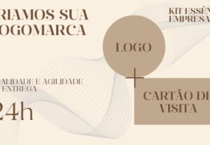 Eu vou criar sua logo e cartão de visitas
