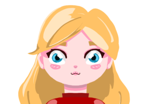 Eu vou desenhar um rosto cartoon como você quiser.