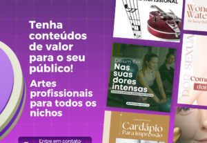 Eu vou Criar arte para seu Instagram
