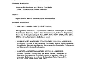 Eu vou criar currículos em português
