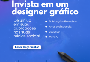 Eu vou criar artes para suas redes sociais
