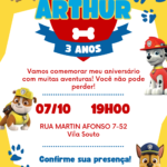 Eu vou criar um convite pro seu evento