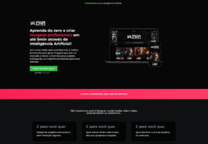 Eu vou criar um site landing page para seu negócio