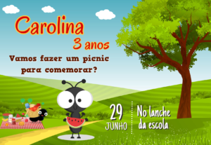 Eu vou fazer convite digital para festas e eventos