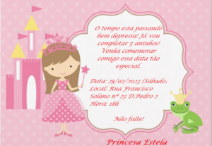 Eu vou fazer seus convites, flyers e folders.