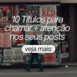 Eu vou  ser a sua Social Media.