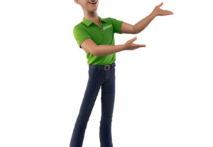 Eu vou criar o mascote para sua empresa