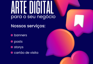 Eu vou fazer as imagens para publicação nas redes socias