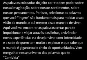 Eu vou escrever o melhor texto para sua rede social