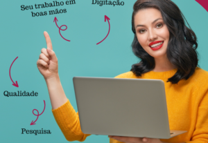 Eu vou fazer Digitação de texto em português