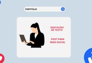 Eu vou fazer Digitação de texto e criação de artes gráficas