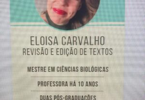 Eu vou fazer sua revisão de texto.