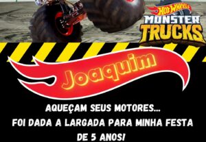 Eu vou fazer o convite do aniversário do seu filho/a