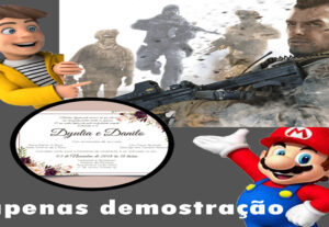 Eu vou fazer designer e convite em mídia, logotipo e outros