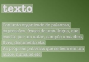 Eu vou Digitar, criar e transcrever