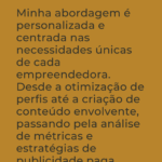 Eu vou profissionalizar seu perfil do Instagram