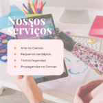 Eu vou Fazer arte no Canvas, propagandas