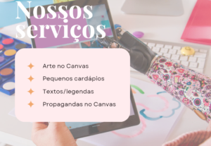 Eu vou Fazer arte no Canvas, propagandas