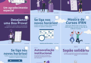 Eu vou Criar posts para sua página no Instagram
