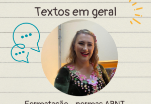 Eu vou digitar, corrigir e revisar seus textos