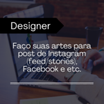 Eu vou fazer sua logo ou arte pro instagram, facebook e etc.
