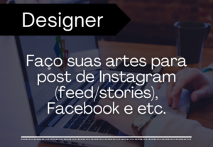 Eu vou fazer sua logo ou arte pro instagram, facebook e etc.