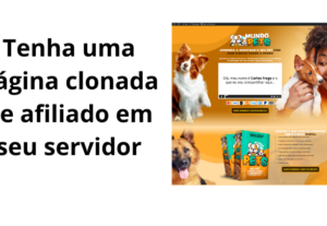 Eu vou clonar uma página de vendas para você