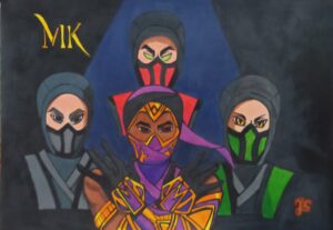 Eu vou fazer um desenho para você.