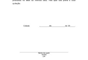 Eu vou fazer digitação, formatação de textos em português.