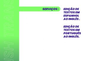 Eu vou traduzir seus textos ao inglês.