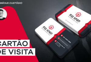 Eu vou criar a arte do seu cartão de visita