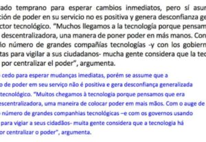 Eu vou fazer tradução de textos