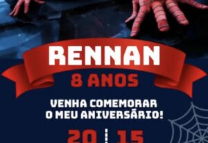 Eu vou fazer seu convite virtual