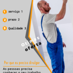 Eu vou fazer o seu banner de divulgação