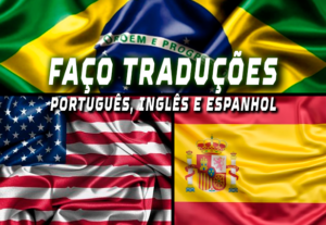 Eu vou traduzir seus documentos para Ing/Pt/Esp