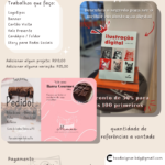 Eu vou fazer um Designer exclusivo e escolhido por você