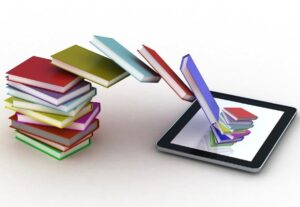 Eu vou transformar seu conteúdo escrito em e-book.