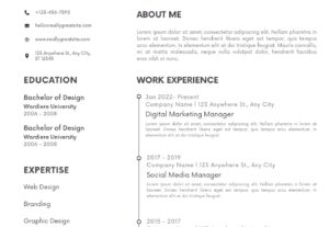 Eu vou deixar seu currículo mais atrativo para os recrutador...