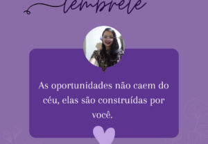 Eu vou digitar, criar dados, elaborar discursos e redação.