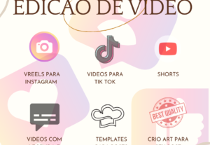 Eu vou editar seus reels para Instagram e Tiktok.