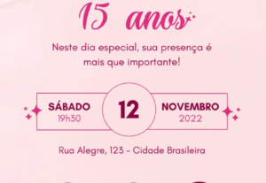 Eu vou fazer o seu convite interativo