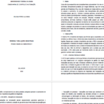 Eu vou estruturar trabalhos e textos oficiais
