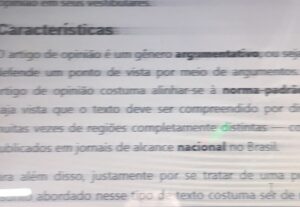 Eu vou fazer digitação de texto